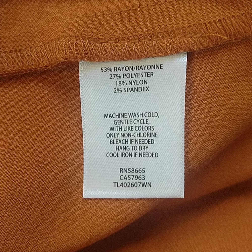 Leith High Waist Clean Cropped Pants 3x - Picture 7 of 7